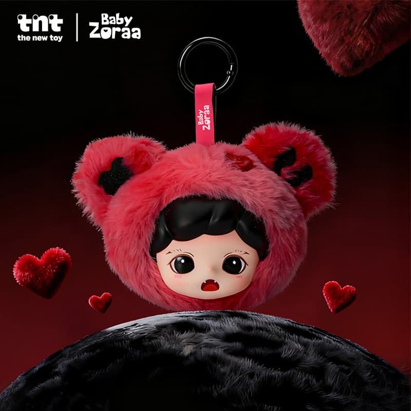 Zoraa's Fluffy Little World Series Plush Keychain Blind Box