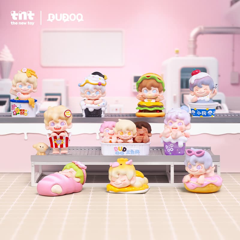 DUDOO Tasty Afternoon Tea series figures