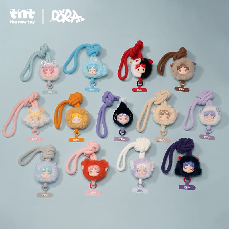 DORA Constellation Monogatari Series Plush Phone Strap Blind Box
