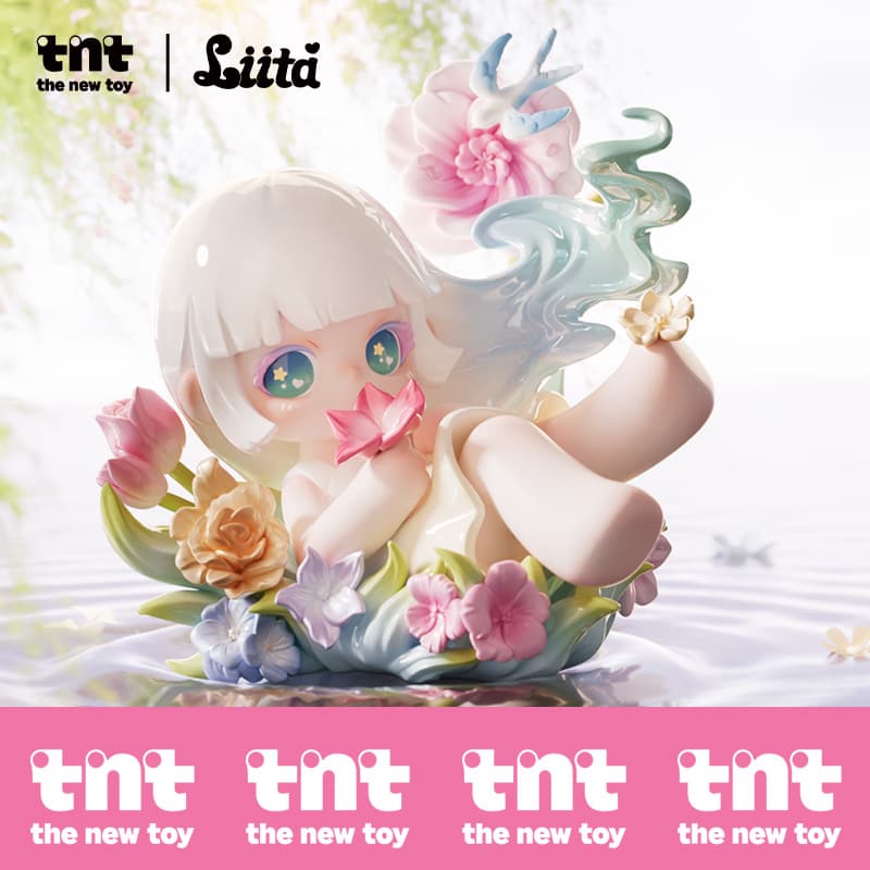 Liita Spring Bloom Figurine detail image 1