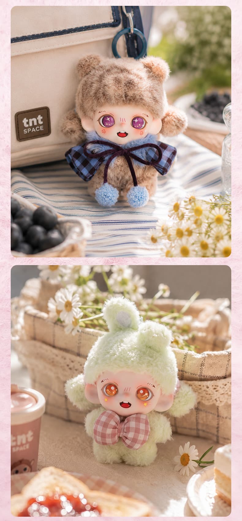 Zoraa Fluffy Tea Party Series Plush Pendant 产品详情图 10 - TNT SPACE