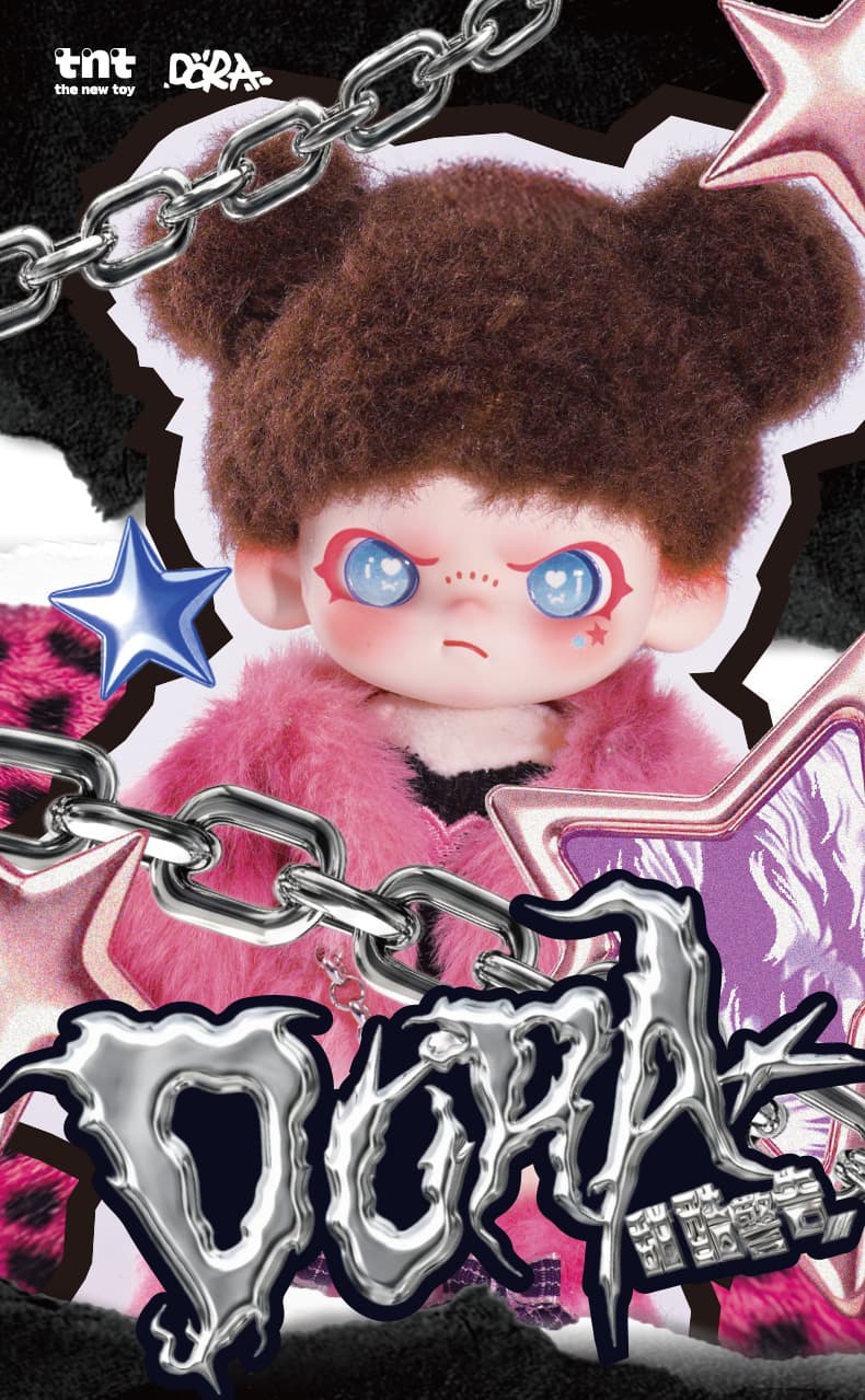 DORA Watch Out! Sweet & Cool series Plush Pendant 产品详情图 1 - TNT SPACE