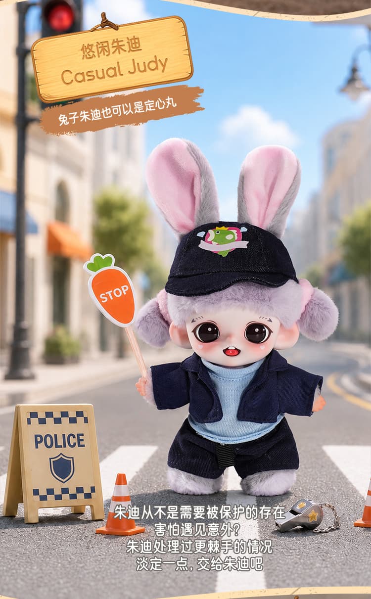 TNTSPACE x Zootopia 2 Mysterious Journey series Plush Pendant 产品详情图 5 - TNT SPACE