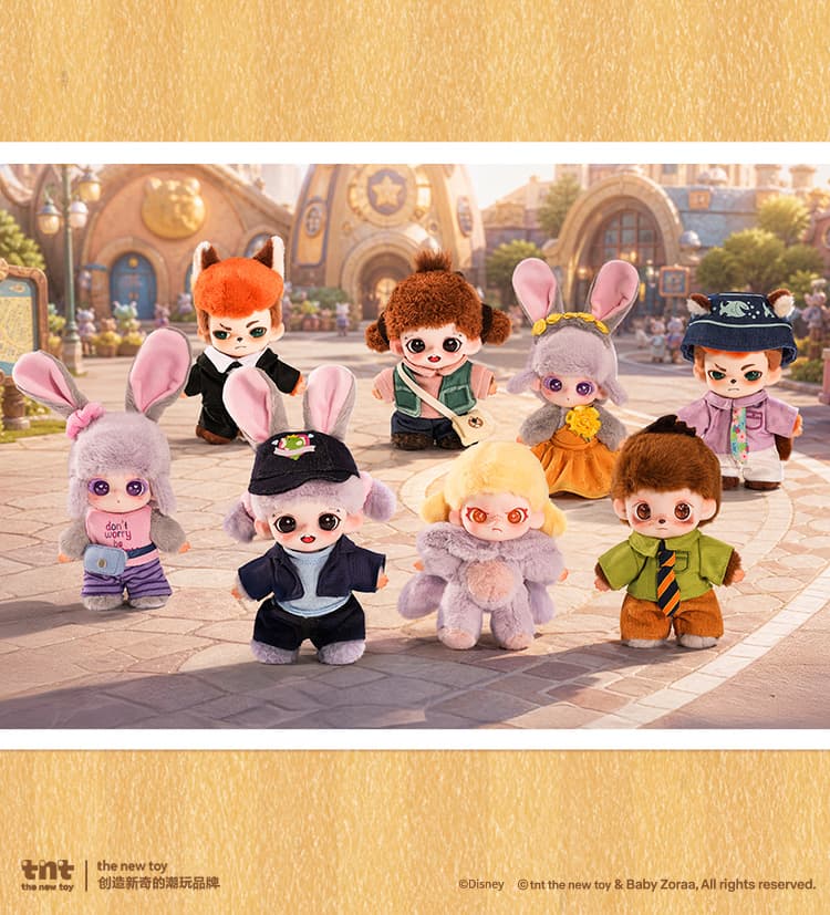TNTSPACE x Zootopia 2 Mysterious Journey series Plush Pendant 产品详情图 14 - TNT SPACE