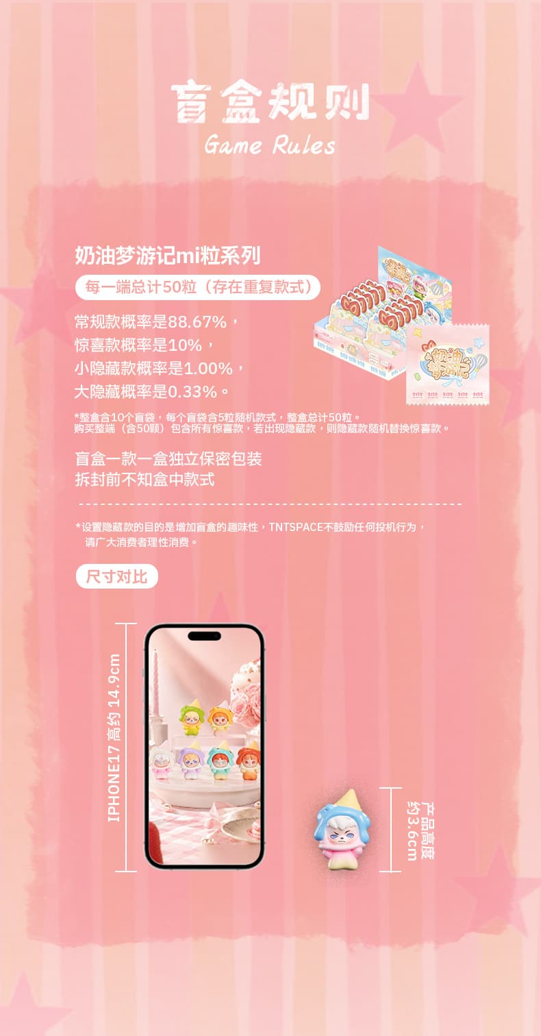Creamy Dreamwalk Mini Series Figure 产品详情图 5 - TNT SPACE