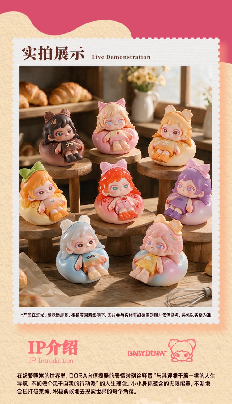BABY DORA Tiny Bread Bite mini series figures 产品详情图 12 - TNT SPACE