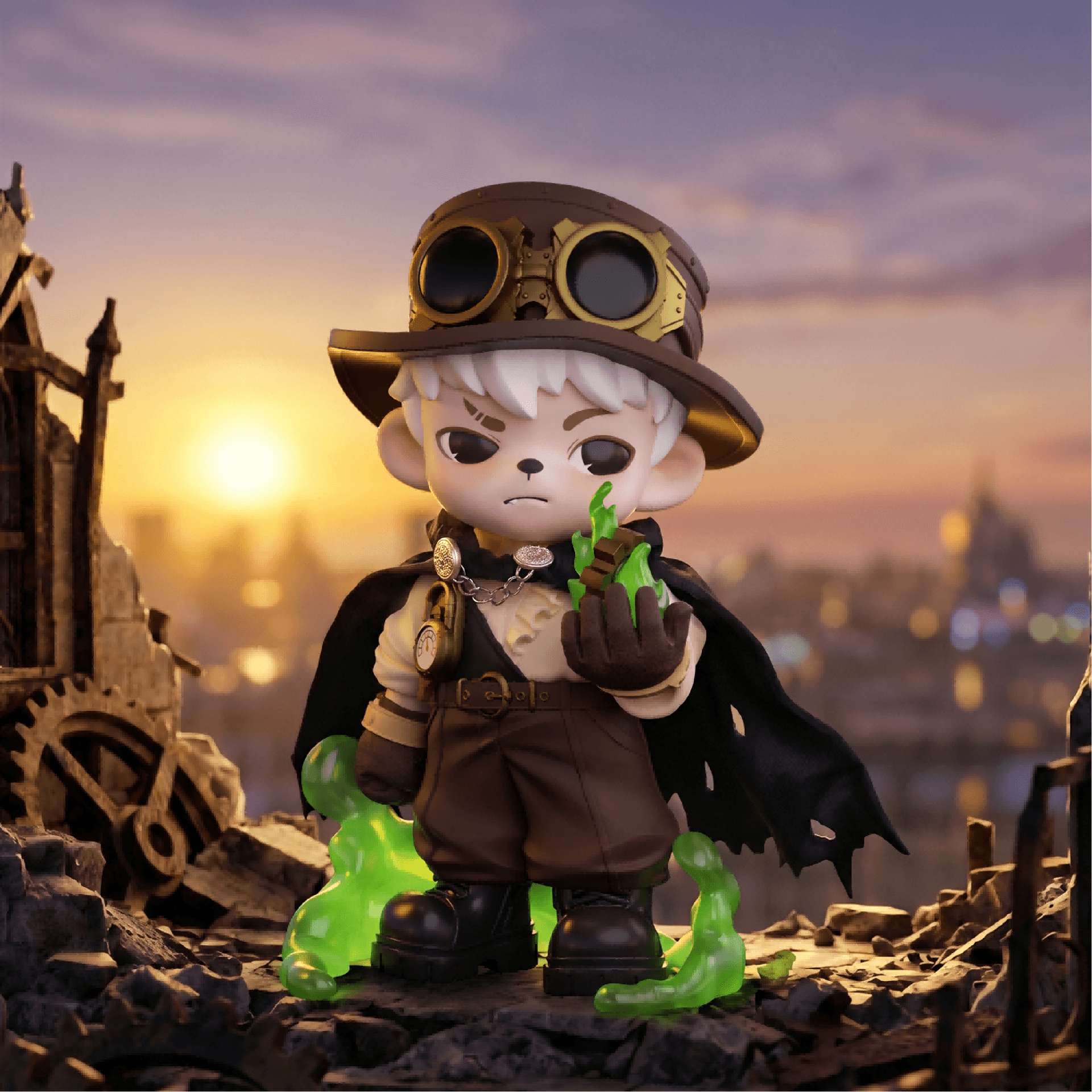 Rayan Steampunk Mage Figurine 产品详情图 1 - TNT SPACE