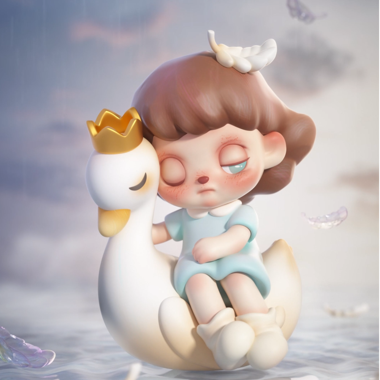 TNTSPACE x Baby Zoraa 不能说的秘密 WHITE SWAN TNTSPACE x Baby Zoraa 不能说的秘密 WHITE SWAN