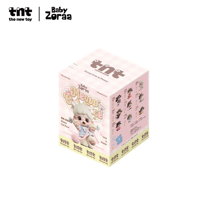 Zoraa Meow Cat Face mini series figures