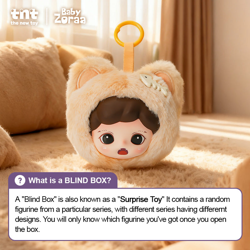 Zoraa's Fluffy Little World Series Plush Keychain