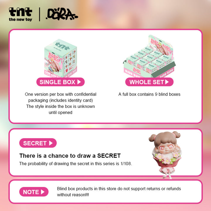 BABY DORA Tiny Time Series Pendant