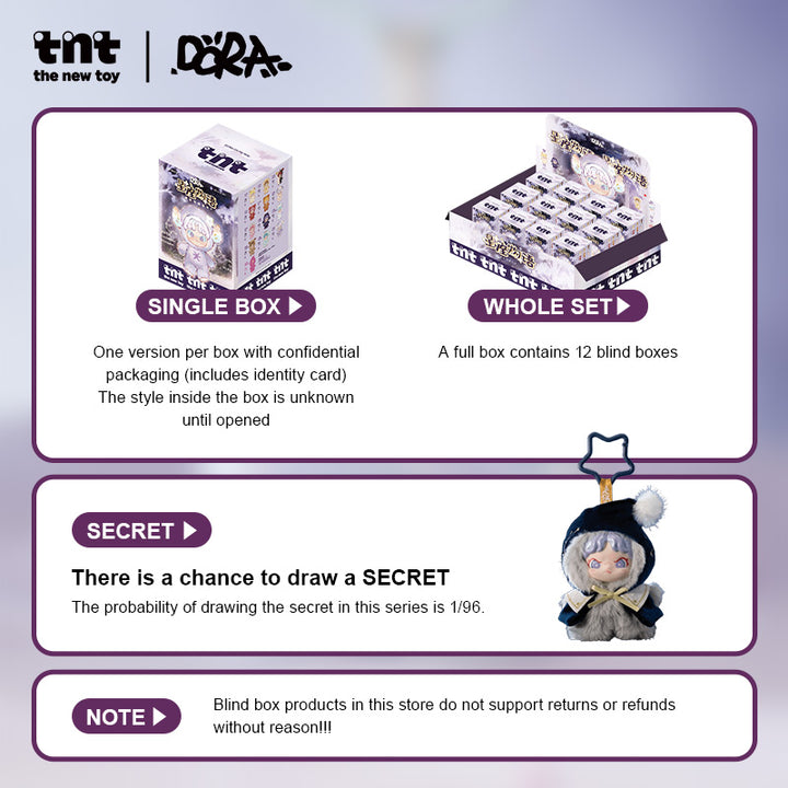 DORA Constellation Monogatari Series Vinyl Plush Hanging Blind Box