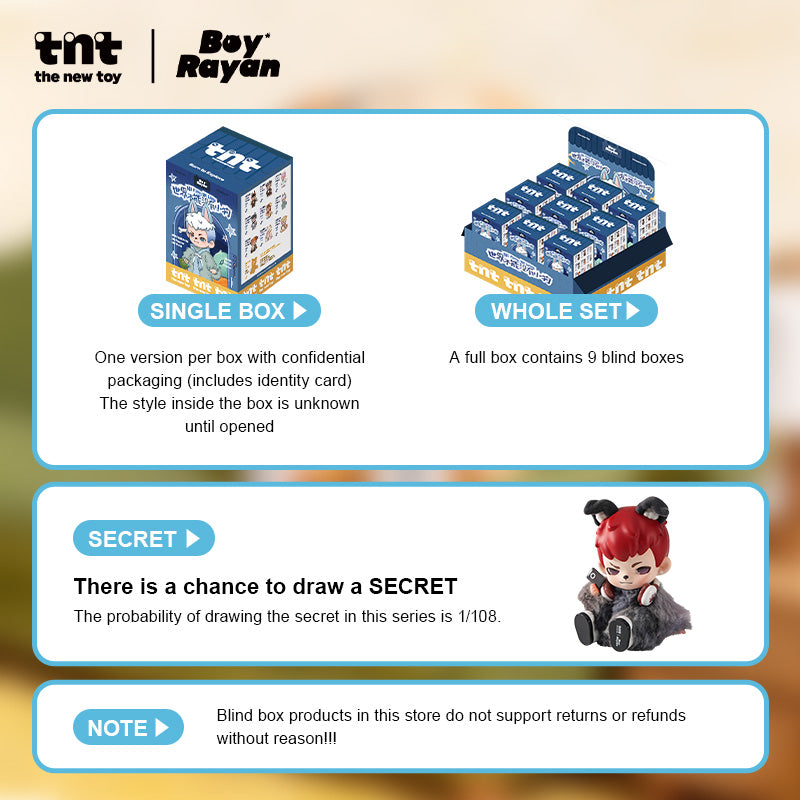 Rayan No Puppies No World series figures