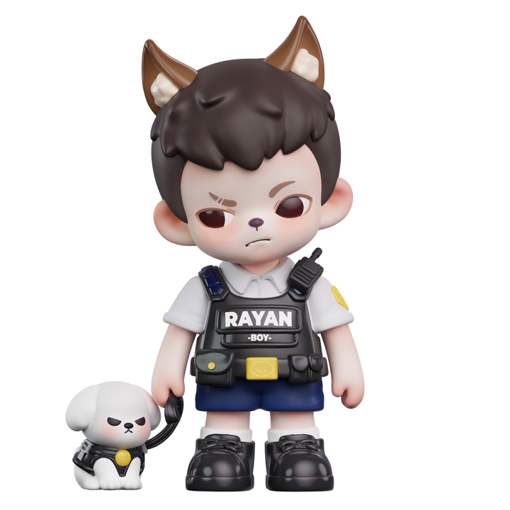 Rayan Wolf Warriors Figure