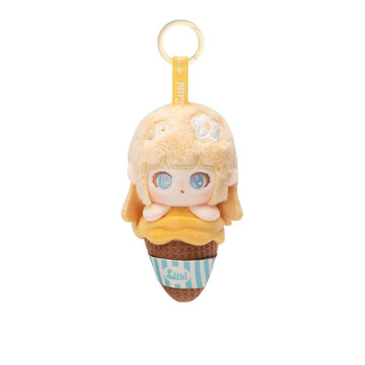 Liita Rainbow Cone Series Plush Keychain