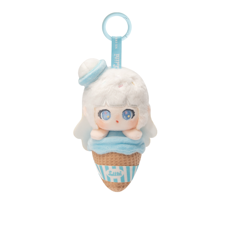 Liita Rainbow Cone Series Plush Keychain