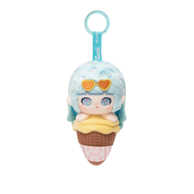 Liita Rainbow Cone Series Plush Keychain