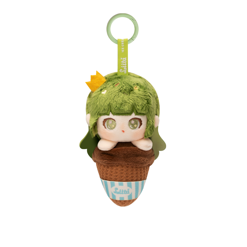 Liita Rainbow Cone Series Plush Keychain