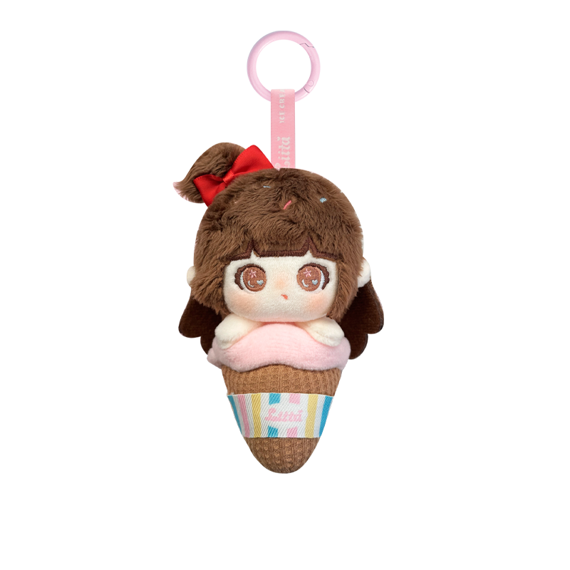 Liita Rainbow Cone Series Plush Keychain