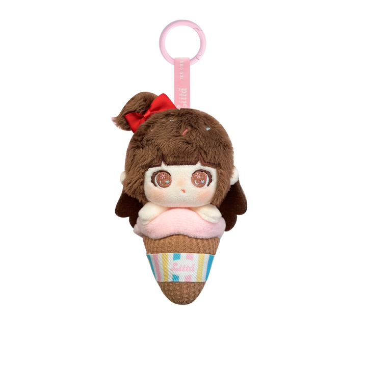 Liita Rainbow Cone Series Plush Keychain