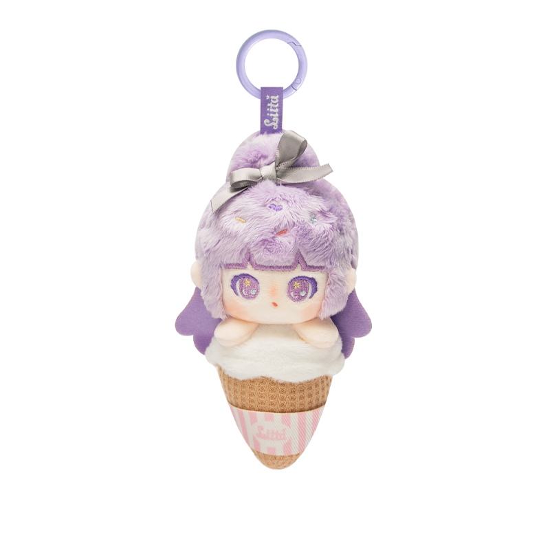 Liita Rainbow Cone Series Plush Keychain